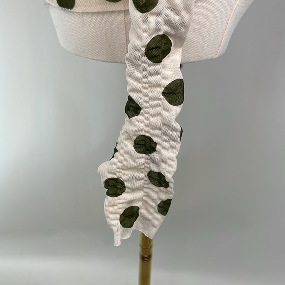 AFRM Zadie Turtleneck Long Sleeve Shirt in Sheer, S/P - Picture 11 of 12